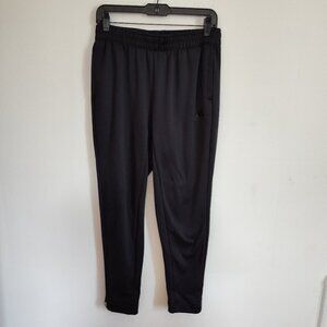 Ladies SZ M Adidas Black Fleece-Lined Joggers
